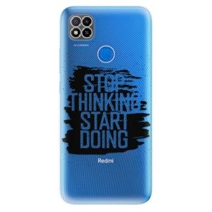 Odolné silikonové pouzdro iSaprio - Start Doing - black - Xiaomi Redmi 9C