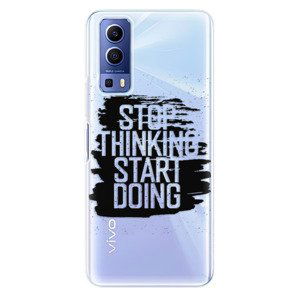 Odolné silikonové pouzdro iSaprio - Start Doing - black - Vivo Y52 5G