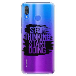 Plastové pouzdro iSaprio - Start Doing - black - Huawei Y9 2019