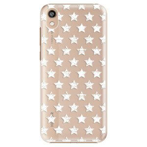 Plastové pouzdro iSaprio - Stars Pattern - white - Huawei Honor 8S