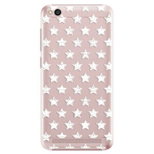 Plastové pouzdro iSaprio - Stars Pattern - white - Xiaomi Redmi 5A