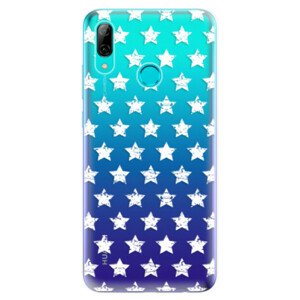 Odolné silikonové pouzdro iSaprio - Stars Pattern - white - Huawei P Smart 2019