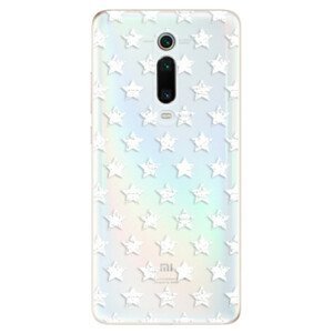 Odolné silikonové pouzdro iSaprio - Stars Pattern - white - Xiaomi Mi 9T Pro