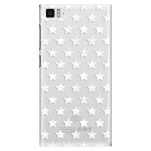 Plastové pouzdro iSaprio - Stars Pattern - white - Xiaomi Mi3