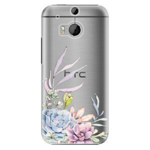 Plastové pouzdro iSaprio - Succulent 01 - HTC One M8