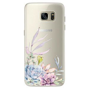 Silikonové pouzdro iSaprio - Succulent 01 - Samsung Galaxy S7