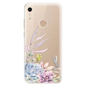 Odolné silikonové pouzdro iSaprio - Succulent 01 - Huawei Honor 8A