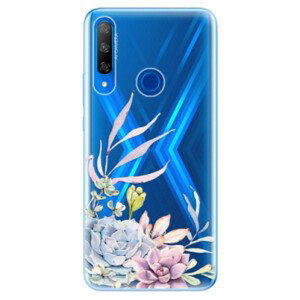 Odolné silikonové pouzdro iSaprio - Succulent 01 - Huawei Honor 9X