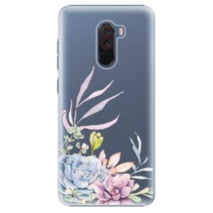 Plastové pouzdro iSaprio - Succulent 01 - Xiaomi Pocophone F1