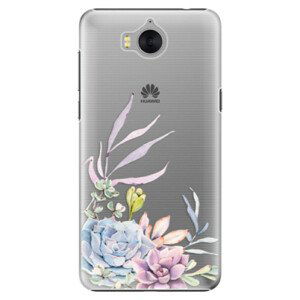 Plastové pouzdro iSaprio - Succulent 01 - Huawei Y5 2017 / Y6 2017