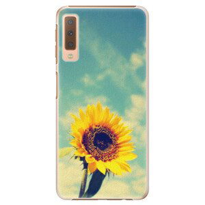 Plastové pouzdro iSaprio - Sunflower 01 - Samsung Galaxy A7 (2018)