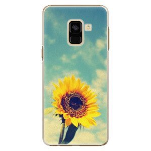 Plastové pouzdro iSaprio - Sunflower 01 - Samsung Galaxy A8 2018