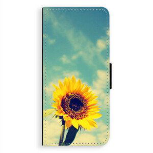Flipové pouzdro iSaprio - Sunflower 01 - Samsung Galaxy A8 Plus