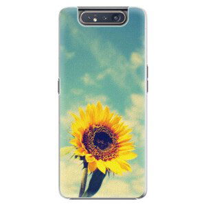 Plastové pouzdro iSaprio - Sunflower 01 - Samsung Galaxy A80