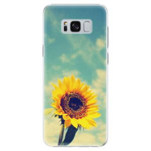 Plastové pouzdro iSaprio - Sunflower 01 - Samsung Galaxy S8 Plus