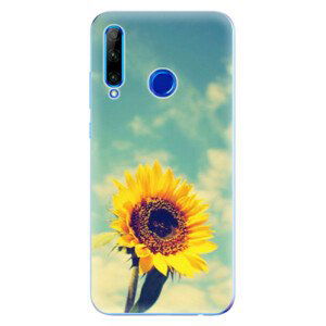 Odolné silikonové pouzdro iSaprio - Sunflower 01 - Huawei Honor 20 Lite