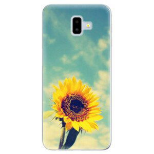 Odolné silikonové pouzdro iSaprio - Sunflower 01 - Samsung Galaxy J6+