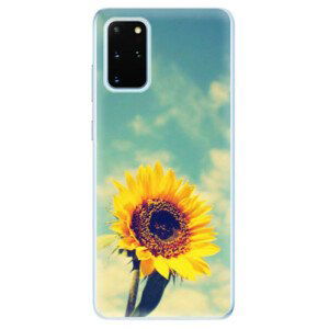 Odolné silikonové pouzdro iSaprio - Sunflower 01 - Samsung Galaxy S20+