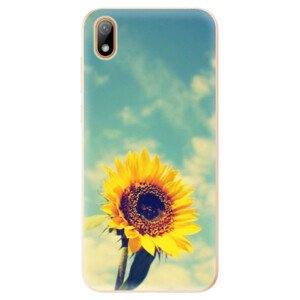 Odolné silikonové pouzdro iSaprio - Sunflower 01 - Huawei Y5 2019