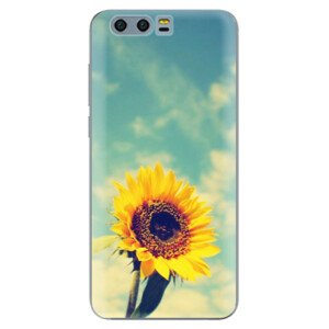 Odolné silikonové pouzdro iSaprio - Sunflower 01 - Huawei Honor 9