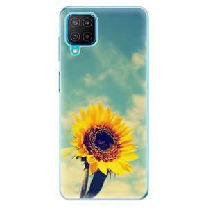 Odolné silikonové pouzdro iSaprio - Sunflower 01 - Samsung Galaxy M12