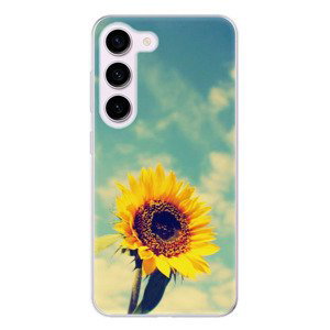 Odolné silikonové pouzdro iSaprio - Sunflower 01 - Samsung Galaxy S23 5G
