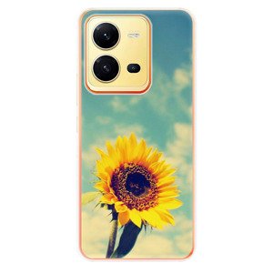 Odolné silikonové pouzdro iSaprio - Sunflower 01 - Vivo X80 Lite 5G