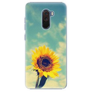 Plastové pouzdro iSaprio - Sunflower 01 - Xiaomi Pocophone F1
