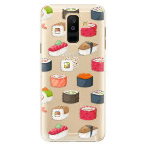 Plastové pouzdro iSaprio - Sushi Pattern - Samsung Galaxy A6+