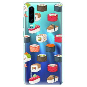 Plastové pouzdro iSaprio - Sushi Pattern - Huawei P30