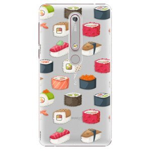Plastové pouzdro iSaprio - Sushi Pattern - Nokia 6.1