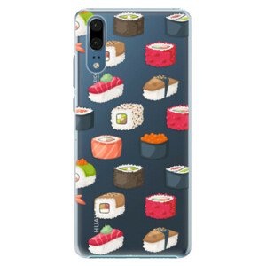 Plastové pouzdro iSaprio - Sushi Pattern - Huawei P20