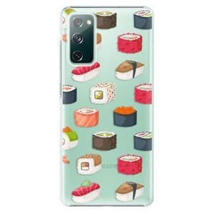 Plastové pouzdro iSaprio - Sushi Pattern - Samsung Galaxy S20 FE