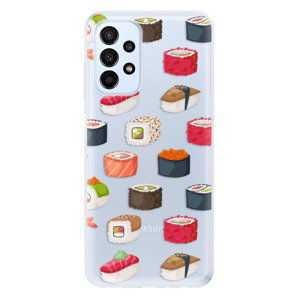 Odolné silikonové pouzdro iSaprio - Sushi Pattern - Samsung Galaxy A23 / A23 5G