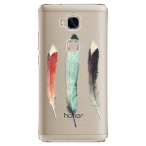 Plastové pouzdro iSaprio - Three Feathers - Huawei Honor 5X