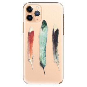 Plastové pouzdro iSaprio - Three Feathers - iPhone 11 Pro