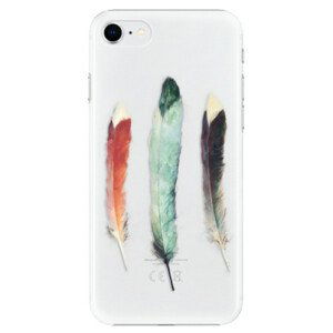 Plastové pouzdro iSaprio - Three Feathers - iPhone SE 2020