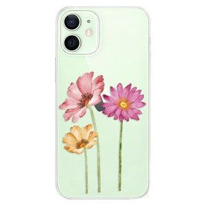 Plastové pouzdro iSaprio - Three Flowers - iPhone 12