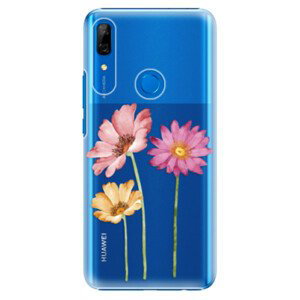 Plastové pouzdro iSaprio - Three Flowers - Huawei P Smart Z