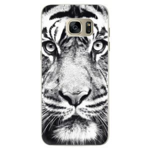 Silikonové pouzdro iSaprio - Tiger Face - Samsung Galaxy S7 Edge