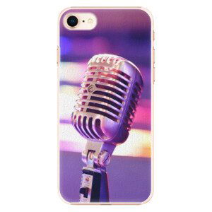 Plastové pouzdro iSaprio - Vintage Microphone - iPhone 8