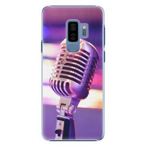 Plastové pouzdro iSaprio - Vintage Microphone - Samsung Galaxy S9 Plus