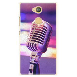 Plastové pouzdro iSaprio - Vintage Microphone - Sony Xperia L2