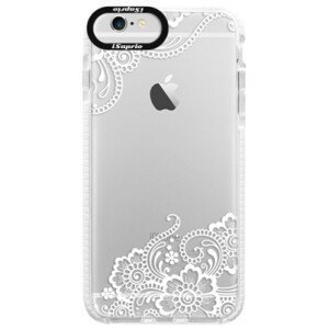 Silikonové pouzdro Bumper iSaprio - White Lace 02 - iPhone 6 Plus/6S Plus