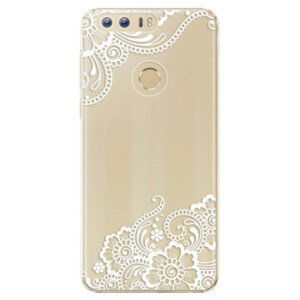 Plastové pouzdro iSaprio - White Lace 02 - Huawei Honor 8
