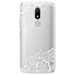 Plastové pouzdro iSaprio - White Lace 02 - Lenovo Moto M