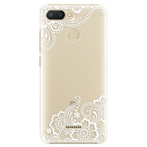 Plastové pouzdro iSaprio - White Lace 02 - Xiaomi Redmi 6