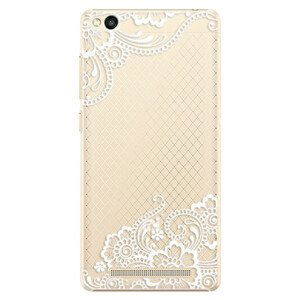 Plastové pouzdro iSaprio - White Lace 02 - Xiaomi Redmi 3