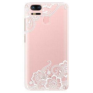 Plastové pouzdro iSaprio - White Lace 02 - Asus Zenfone 3 Zoom ZE553KL