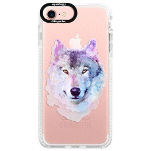 Silikonové pouzdro Bumper iSaprio - Wolf 01 - iPhone 7
